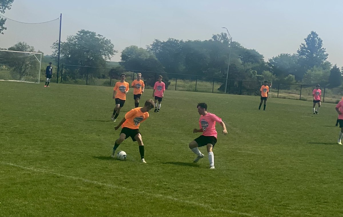 ⁦⁦<a href="/H2Oloosoccer/">Waterloo Boys Soccer</a>⁩ putting in some pre-season work and bonding in Iowa this weekend. 2-1-1 so far on the weekend against some of the top class 2A &amp; 3A teams in IL. One more to go tomorrow. Let’s Go Dogs!  ⁦<a href="/WCUSD5Athletics/">Waterloo Athletics</a>⁩