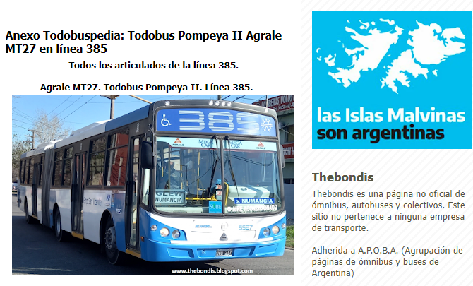 thebondis's tweet photo. Hoy todos los articulados de #Linea385 uno por uno fotos de todos
https://t.co/kTtX3cwGrl https://t.co/SaoyPqjOpA