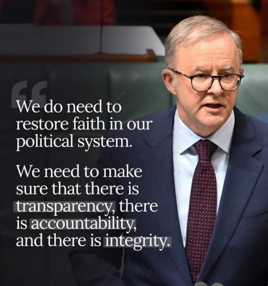 This is the same bloke who can’t answer a question in question time and is never made to do so instead spends his time trying to put down the source of the question! He is an absolute disgrace and lacks any accountability and integrity! @AlboMP ⁦@MiltonDickMP⁩