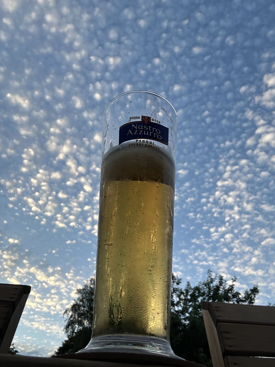 Custard (@custardkennedy) on Twitter photo Lovely evening for a beer… Lovely evening for a beer…