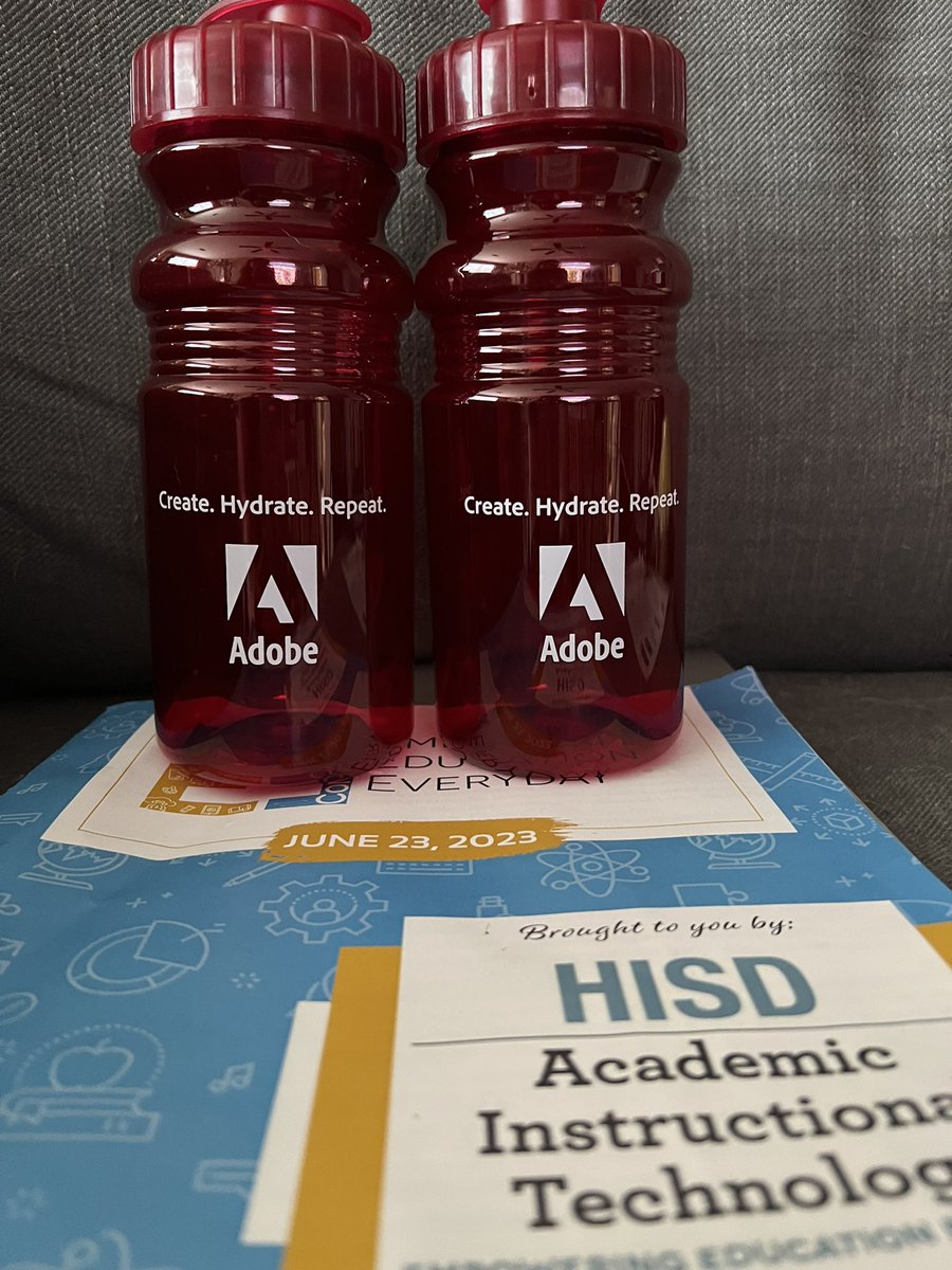Hmmm…love to use Adobe….it Empowers Education Everyday #HISD_E3 @HISD_Inst_tech I enjoyed this E3 conference