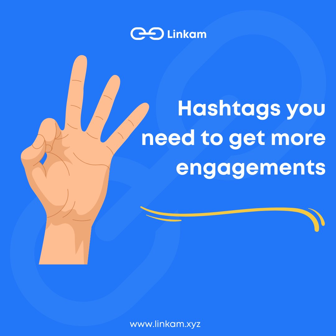 linkamhq's tweet photo. Make use of these 3 hastags and follow the hashtag page so that when others who do the same within our community see your posts, it'll be easy for them to engage!
#linkam #linkamlife #justlinkam #linkamdeyforyou https://t.co/zv1FlzUSZS