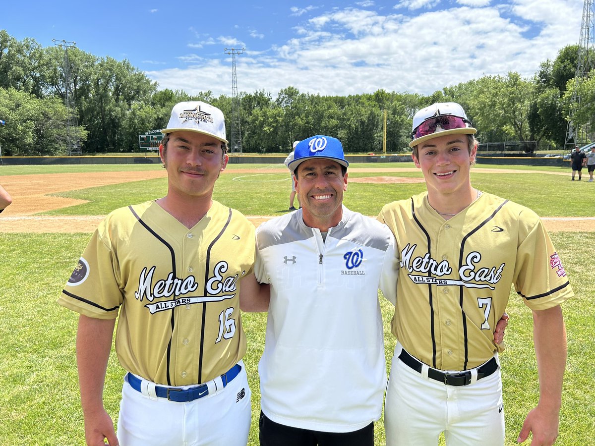 Woodbury HS Royals Baseball (@whsbaseballmn) on Twitter photo Great to get out and see our guys <a href="/evanprok12/">Evan Prokopec</a> & <a href="/adam_wall99/">Adam Wall</a> as great reps of WHS Baseball & the Metro East All Stars at the <a href="/MSHSBCA/">MN Baseball Coaches</a> All Star Series! Let’s go!!! #Family #Energy #Grit #Royals Great to get out and see our guys <a href="/evanprok12/">Evan Prokopec</a> & <a href="/adam_wall99/">Adam Wall</a> as great reps of WHS Baseball & the Metro East All Stars at the <a href="/MSHSBCA/">MN Baseball Coaches</a> All Star Series! Let’s go!!! #Family #Energy #Grit #Royals