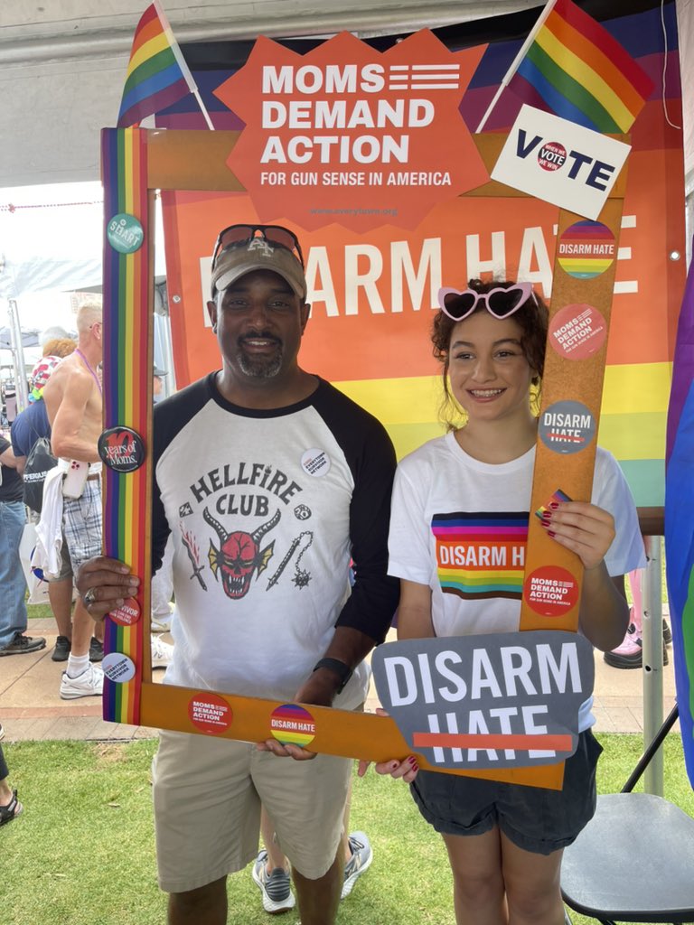 SeanforVirginia's tweet photo. Great to share the day with my daughter!

We got to share two of our passions.
1. Protection and Advocacy of All People’s Rights
2. Advocating for Gun Violence Prevention

#hamptonroadspride #daddydaughteradventures https://t.co/aB9cgmrZPb