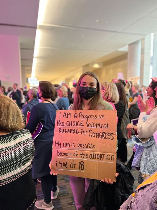 A year ago, the Supreme Court made the #DobbsDecision and overturned Roe v Wade. I would not be living<a href="/tag/dobbsdecision"class="tags">#DobbsDecision</a>