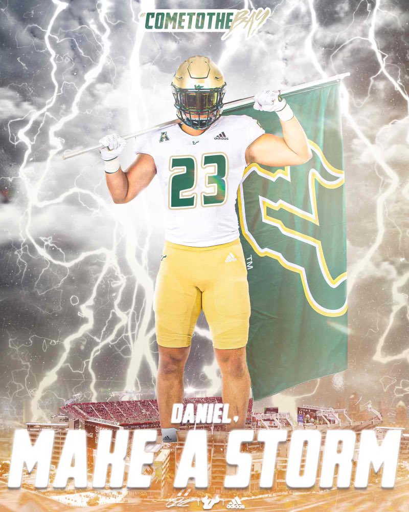 Blessed to announce I’m taking a trip down to the bay right now for their prospect camp tomorrow ‼️@ChadCreamer21 @CoachOnkka @BookerTFB #gobulls #hornsup 🤘🏾🤘🏾