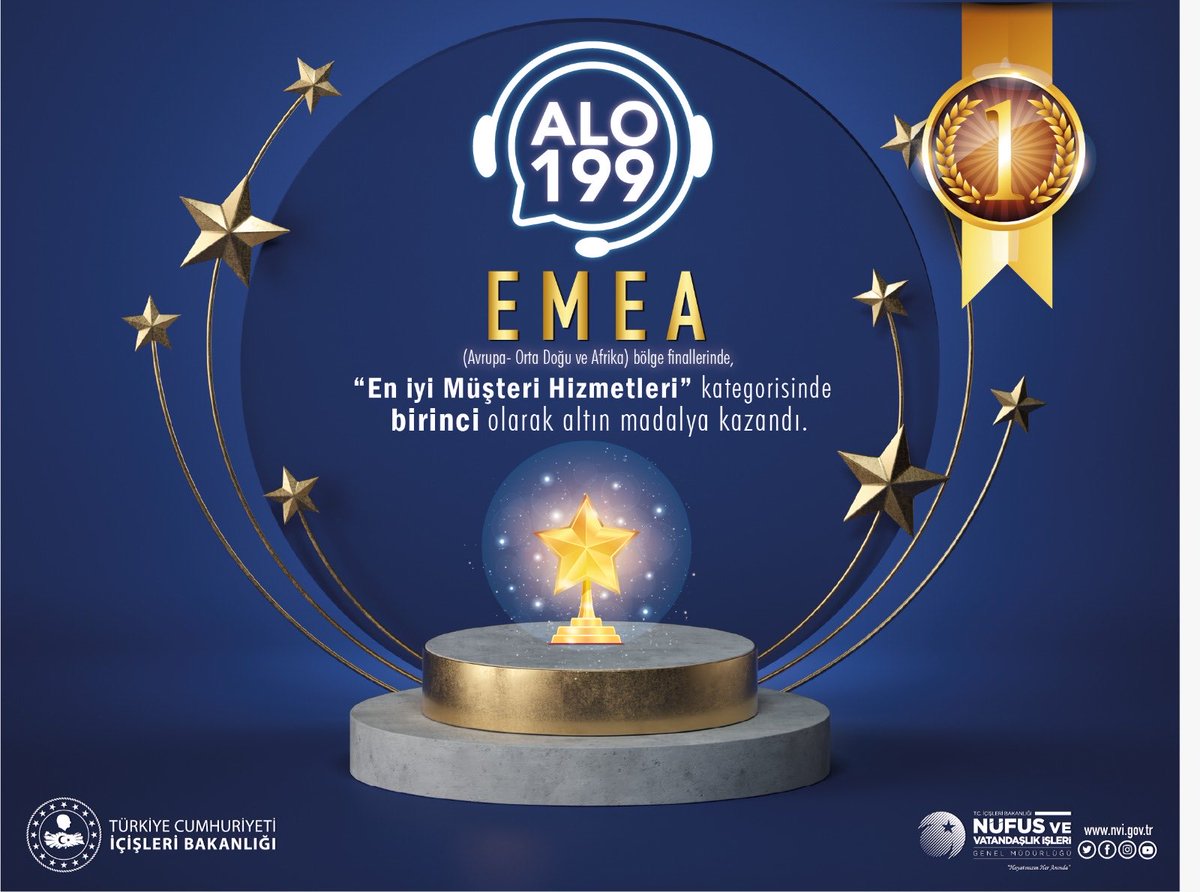 ALO 199, en iyi müşteri hizmetleri seçilerek altın madalya kazandı 🏅 
#HayatınızınHerAnında <a href="/Hasankahraman05/">Hasan KAHRAMAN</a>