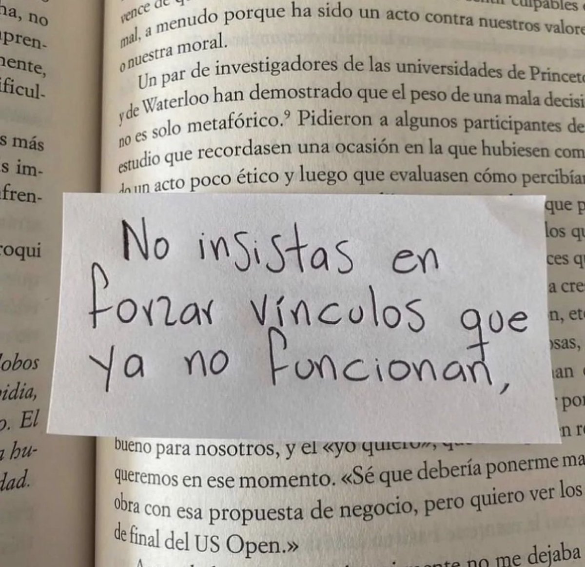 si no hay interés, no insistas