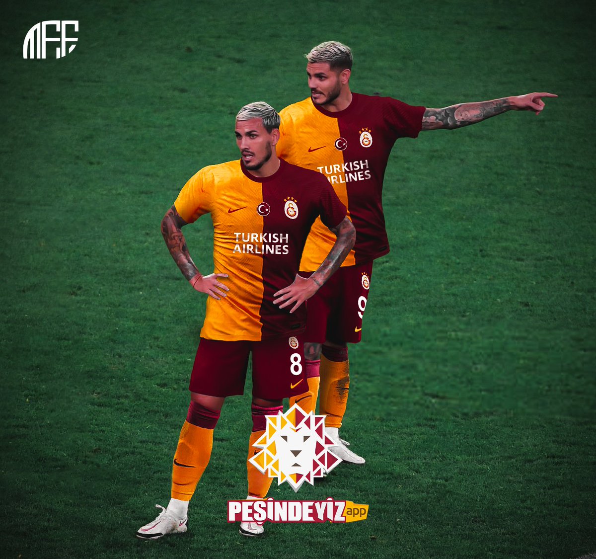 Leandro Paredes | Mauro Icardi | Galatasaray 

2023-2024 Home Jersey

© Görsel telif hakkı içermektedir.

#Paredes x #Icardi x #Galatasaray