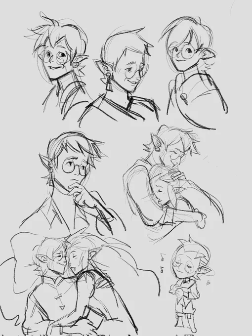 Raine doodles done yesterday 🫶 