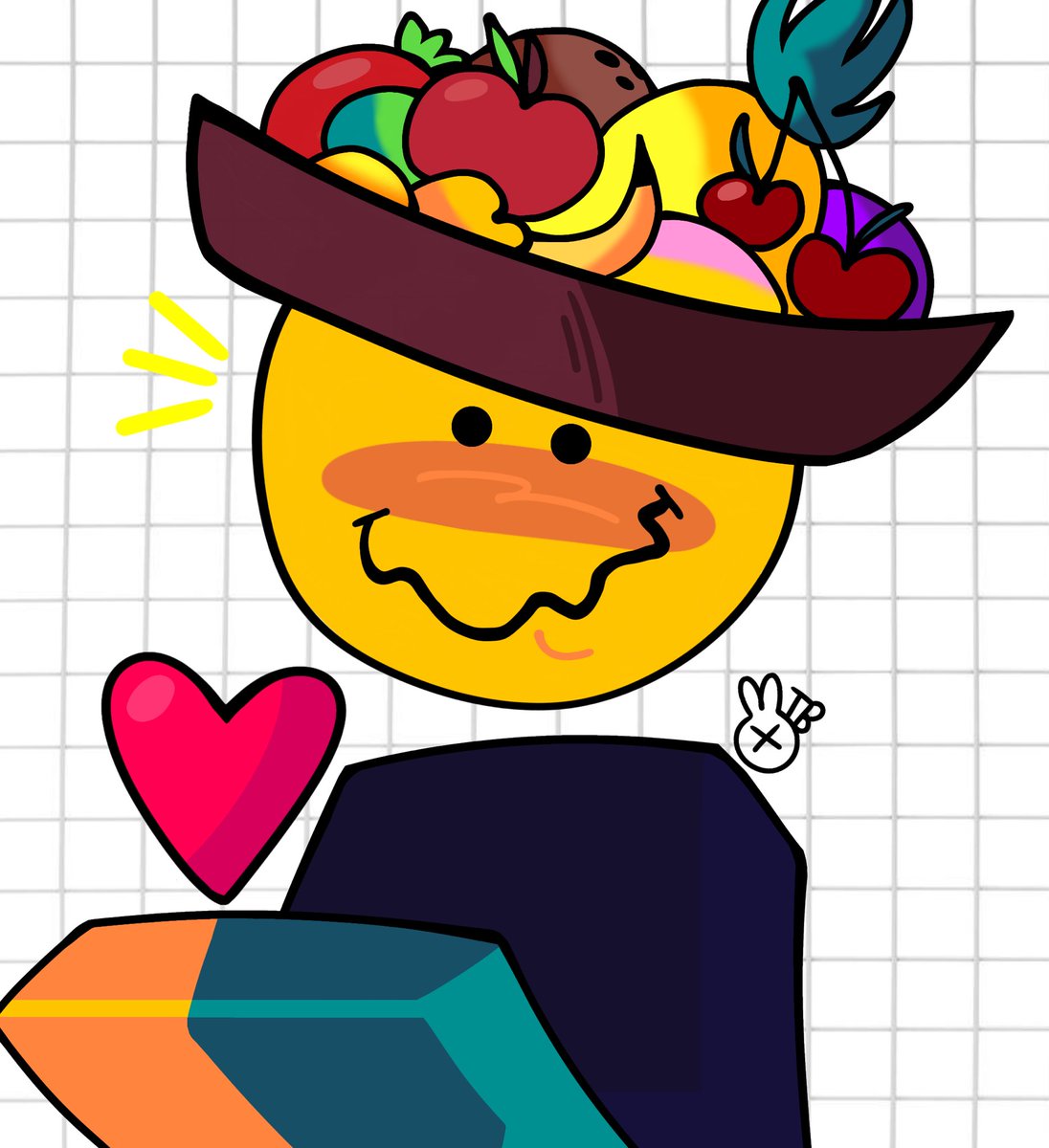 Art trade I did for @ABYSMALISM_ proud of this one !! :3 #robloxart #art #roblox #fanart #arttrade