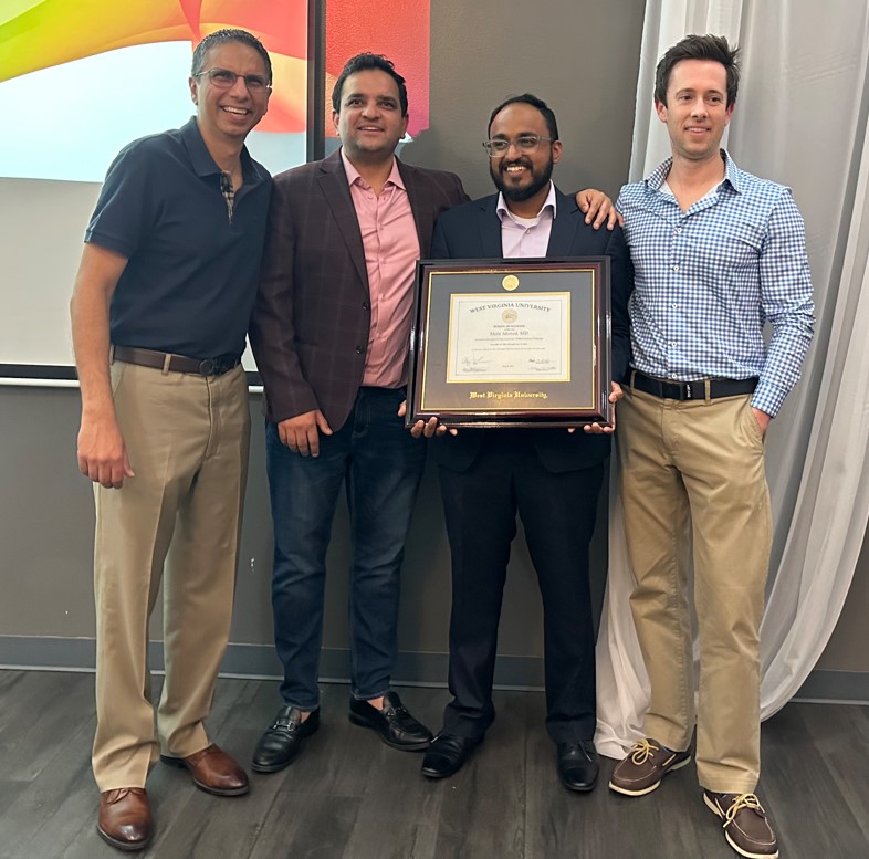 Skip Krafft, MD (@skipkrafftmd) on Twitter photo Congrats to <a href="/ziommed/">moiz ahmed</a> for graduating as the 1st AEF of <a href="/wvudeptofmed/">WVU Department of Medicine</a>! Moiz had a low-key year running 2 rooms x5-days/week accumulating >700 ERCPs, all possible LAMS, E/G/Z-POEM. You will thrive at Community Health Network, Indianapolis. Congrats to <a href="/ziommed/">moiz ahmed</a> for graduating as the 1st AEF of <a href="/wvudeptofmed/">WVU Department of Medicine</a>! Moiz had a low-key year running 2 rooms x5-days/week accumulating >700 ERCPs, all possible LAMS, E/G/Z-POEM. You will thrive at Community Health Network, Indianapolis.
