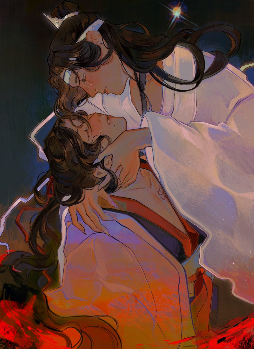 mmagurro's tweet image. “Great news! Wei Wuxian has died!”
#魔道祖师 #MDZS #wangxian
