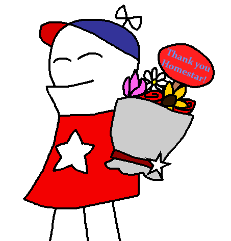 I just wanna say thank you to @tmbg for having Homestar make guest appearances in their shows for all those years, and so, here is a reward!🌟
He gets by, with a little help from his friends!

And @StrongBadActual, you should be proud!
#theymightbegiants #homestarrunner #homestar