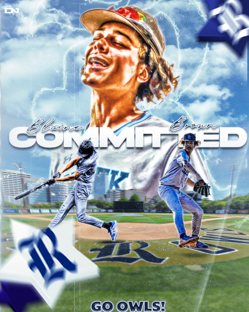 blainebrown_24's tweet photo. I’m truly blessed to announce that I’ll be furthering my academic and athletic career at Rice University https://t.co/7SWQJPvbcL