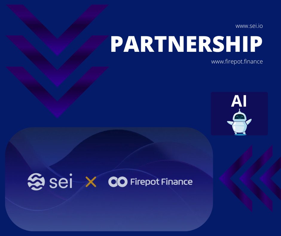 1/2
@FirepotFinance 🤝@SeiNetwork

Introducing Firepot, your ultimate destination for seamless, comprehensive and affordable DeFi . 

Say goodbye to complicated interfaces and confusing processes👋

#FastestLayer1 #Sei