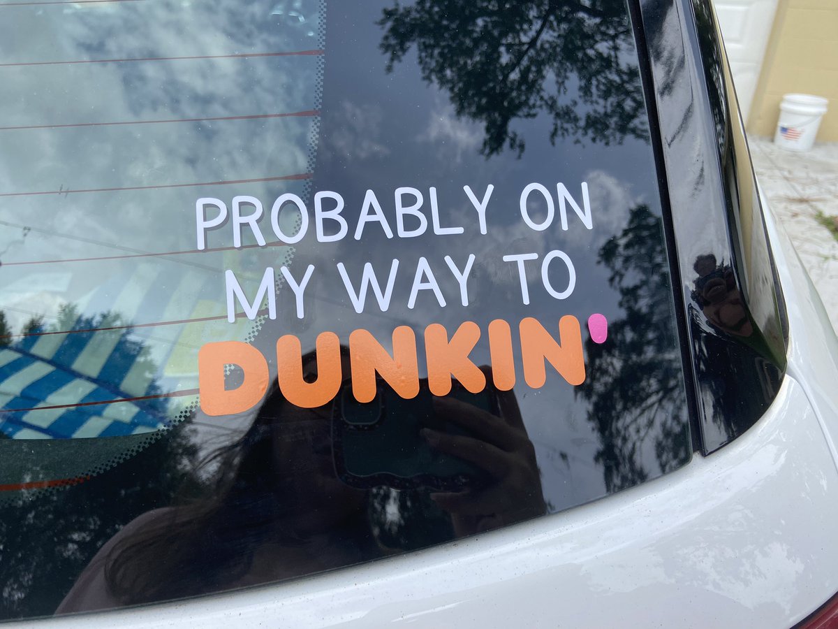 As a new mom (and teacher when it’s not summer) I feel my new car decal is perfect. 😂