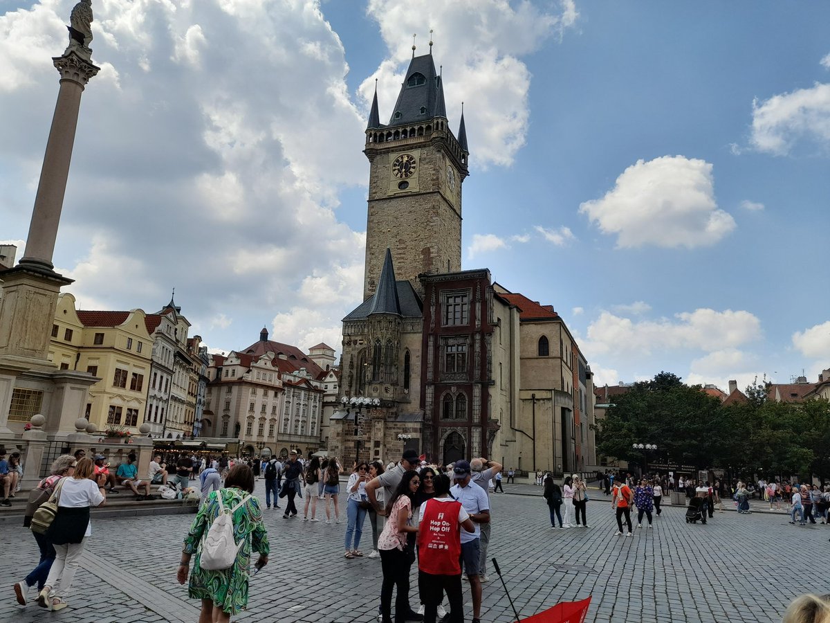 Today I went to #Prague town square