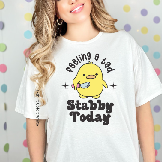 And how's your day going?  etsy.com/ca/listing/143…
#funny #humor #stabby #violence #violentChick #scary #Saturday #SaturdayFunday #SaturdayMotivation #LOLFanFest2023