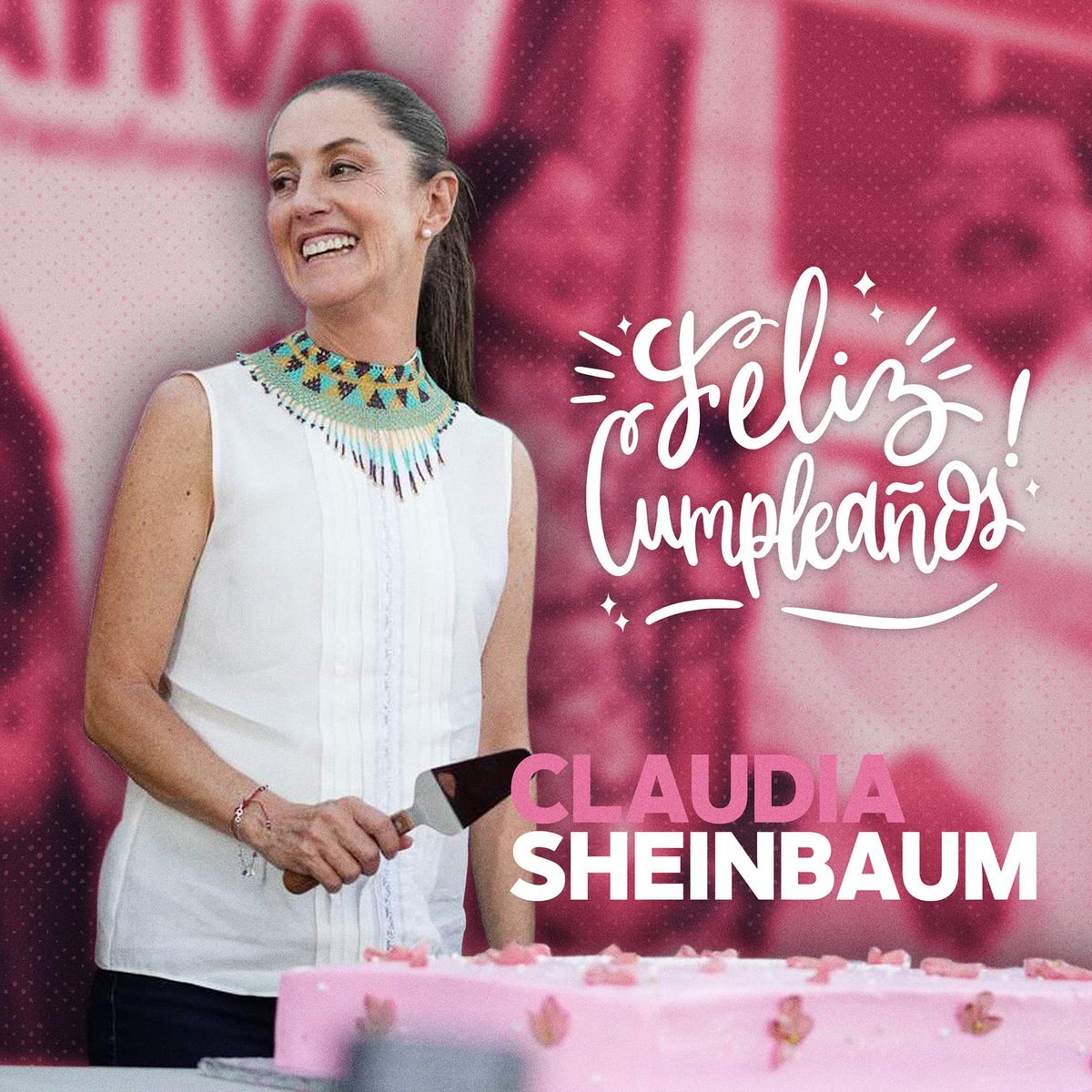 Feliz cumpleaños Dra. <a href="/Claudiashein/">Claudia Sheinbaum Pardo</a>, futura Presidenta de México 🇲🇽
