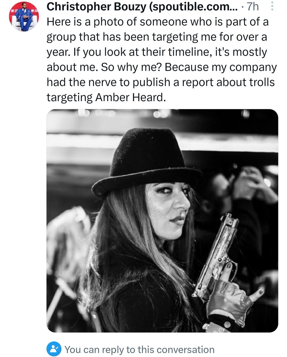 Christopher Bouzy on Twitter "My stalkers are