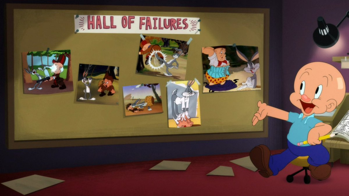Very Good Looney Tunes Shots on Twitter "Of course he has to hang up