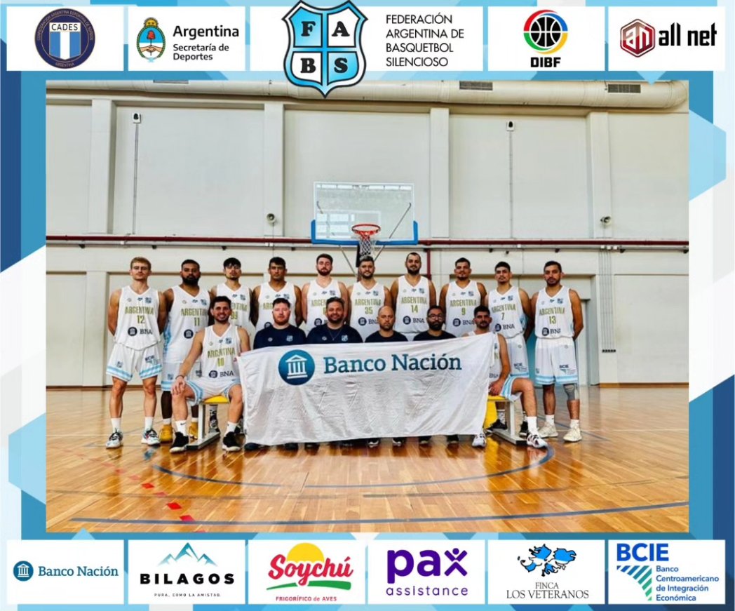 🇦🇷 Argentina finalizó en el puesto 11 del Mundial de Sordos en Grecia 🏀

👏 Se termina un nuevo viaje, una nueva aventura para Los Topos.

🩵 Gracias equipo por siempre dejar todo en la cancha, se den o no los resultados. 

🫂 Gracias a todos ustedes que nos ayudaron en la