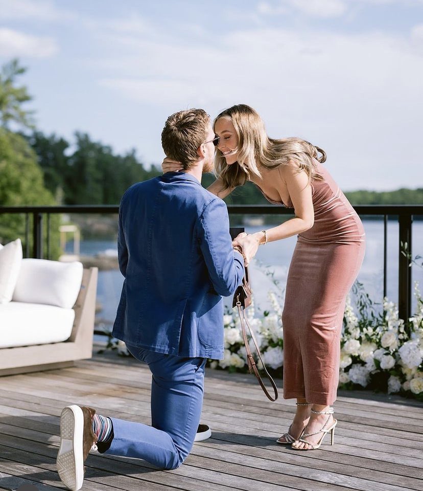 Congrats to Conner and Lauren!! 🙂🙂 #LetsGoOilers