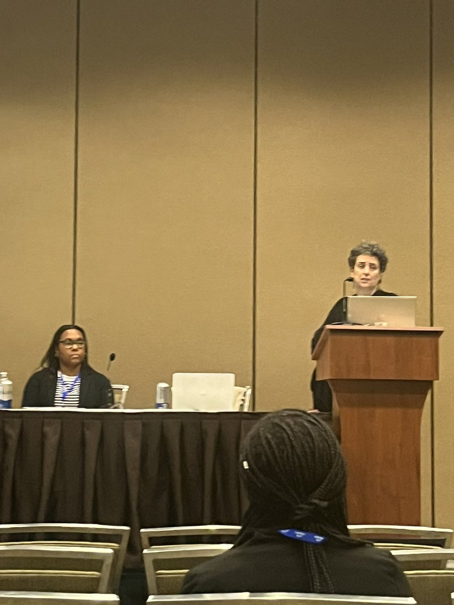 “We say Tuskegee as shorthand but it was the United States Public Health Service study AT Tuskegee. We need to name that.” Gwen Darien #ARM2023