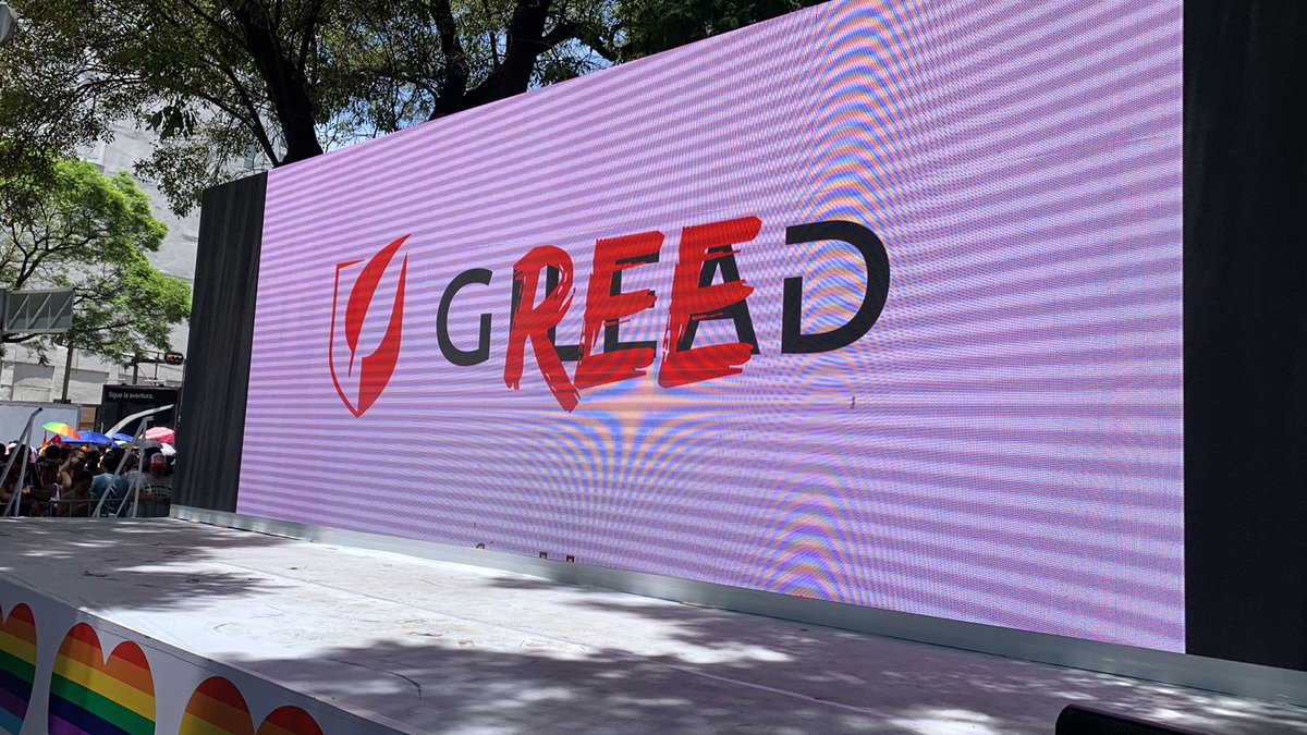 ahf_mexico's tweet photo. Hoy le dijimos a @GileadSciences ¡Ya basta! Deja de acumular patentes de medicamentos y de subir sin justificación los precios. #GreedyGilead #PeopleBeforeProfit #PharmaGreed https://t.co/38UqtrntO7