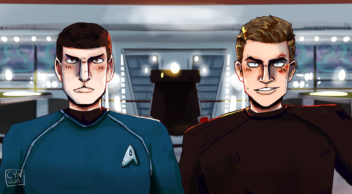 Space Boys ⭐

I love 2009 star trek so much, sorry Leonard Nemoy 
#startrek #startrek2009 #startrekfanart #startrek