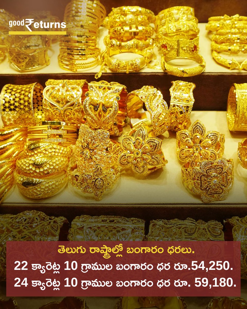 #GoldRates #GoldRatesToday #Gold #GoldPriceToday #Goodreturnstelugu
More Details:
telugu.goodreturns.in/?utm_medium=De…...