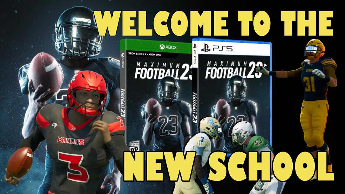 THESGNHUB's tweet image. Maximum Football 23 | Maximum Football 23 | Why you should be excited!
#maximumfootball #modusgames #customization 

This game will change how football games are developed and marketed!
Community driven title!

New video on our YouTube Channel Go check it out!