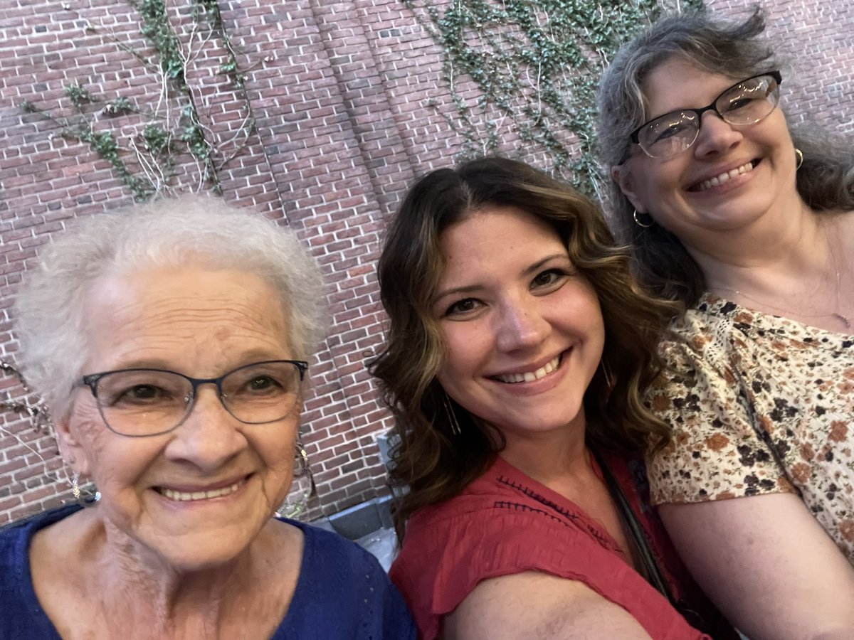 Grandma’s 80th bday celebration at the Doo Woo Project at Heinz Hall in Pittsburgh with her and my mom!