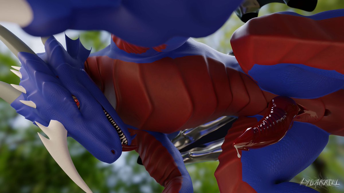 A lil render for Balu
He seems to have caught you :P
#NSFW #dragon #furry #scalie #3d #yiff #penis #NSFWtwt
