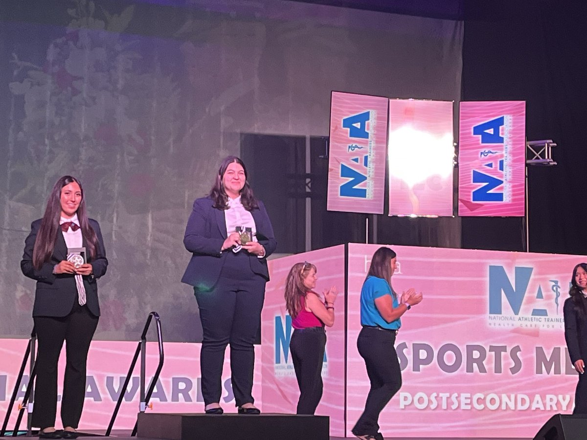 Sports MedicineAAS (@sportmedaas) on Twitter photo So proud to say the Mary Gogola won 1st place at ILC in Sports Medicine College Division!! #onceachargerAlwaysACharger <a href="/NATA1950/">NATA</a> <a href="/SLU_AT/">SLU AT Program</a> <a href="/MaryGogola/">Mary Gogola</a> So proud to say the Mary Gogola won 1st place at ILC in Sports Medicine College Division!! #onceachargerAlwaysACharger <a href="/NATA1950/">NATA</a> <a href="/SLU_AT/">SLU AT Program</a> <a href="/MaryGogola/">Mary Gogola</a>