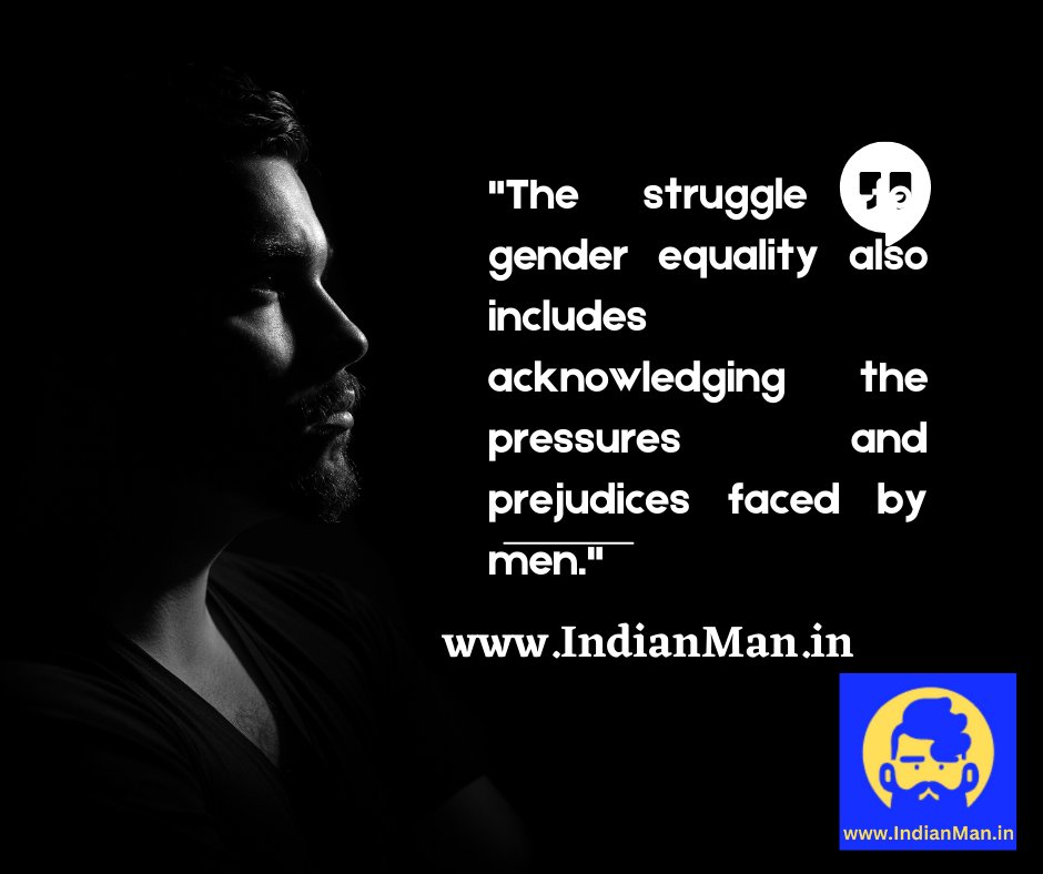 Indian Man have human rights too. #GenderNeutralLaws #Feminism #MensMentalHealth #ToxicMasculinity #BreakTheStigma #BoysCanCry #RedefineMasculinity #EmotionalWellbeing #MenHaveFeelingsToo #MentalHealthMatters #GenderStereotypes #SupportOurMen #EmpathyForAll #EndTheStigma