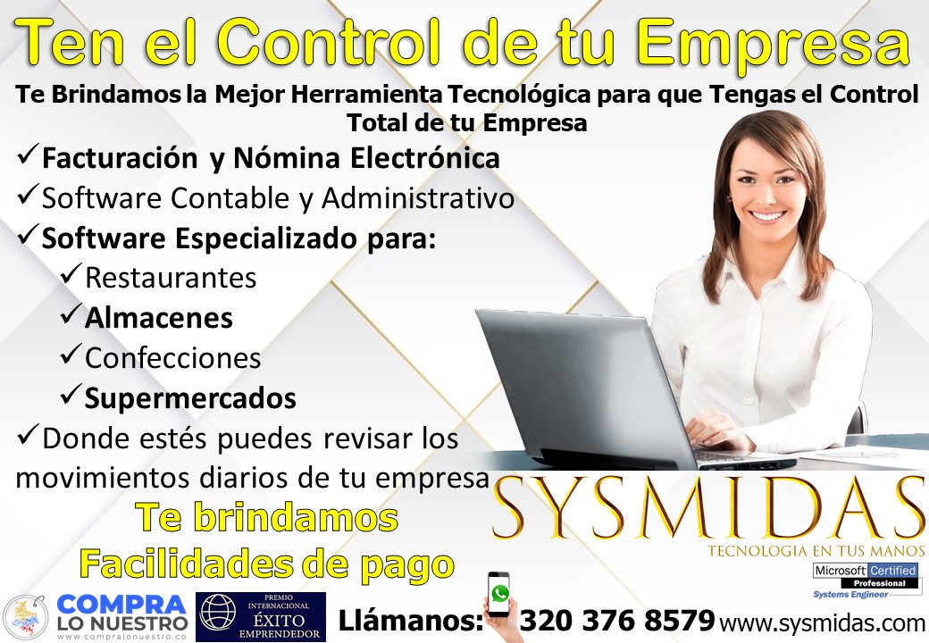 sysmidas's tweet image. 𝐓𝐞𝐧 𝐞𝐥 𝐜𝐨𝐧𝐭𝐫𝐨𝐥 𝐭𝐨𝐭𝐚𝐥 𝐝𝐞 𝐭𝐮 𝐄𝐦𝐩𝐫𝐞𝐬𝐚 𝐞𝐧 𝐭𝐮𝐬 𝐦𝐚𝐧𝐨𝐬 
Con nuestro software especializado para registrar cada movimiento diario de tu empresa teniendo el control total a un precio súper económico.
#software #softwarepos #facturacionelectronica