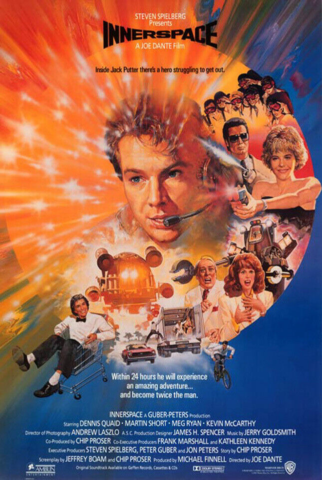 #rewatching Innerspace.

With Dante Commentary