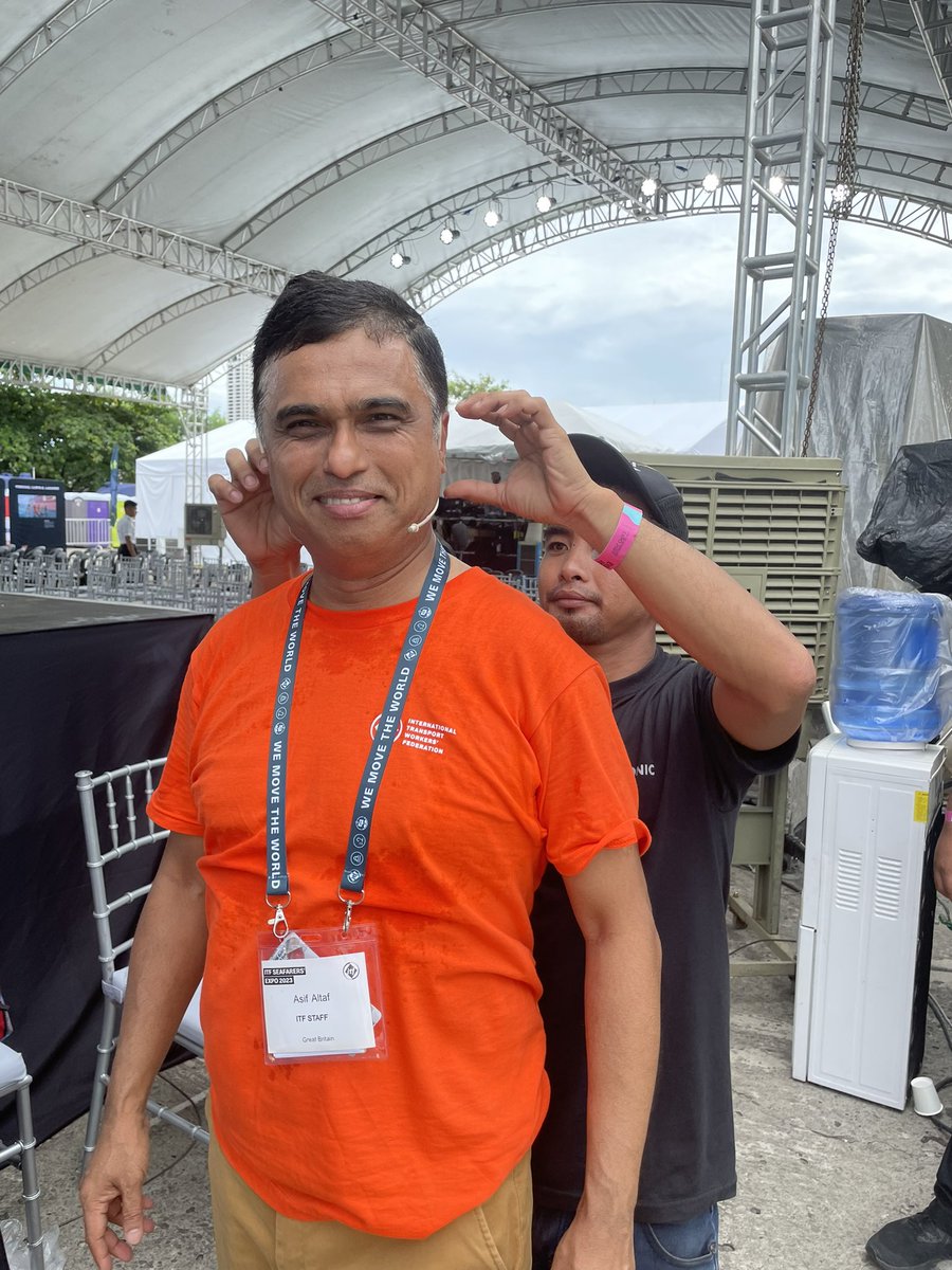 ITFglobalunion's tweet image. And we’re into Day 3 (Day of the Seafarer!) of the largest-ever #ITFSeafarersExpo. And Dr Syed Asif Altaf Chowdhury is ready to impart his wisdom on staying happy and healthy at sea. 

Our Expo is full of useful seminars for seafarers and their families.

#WeAreITF