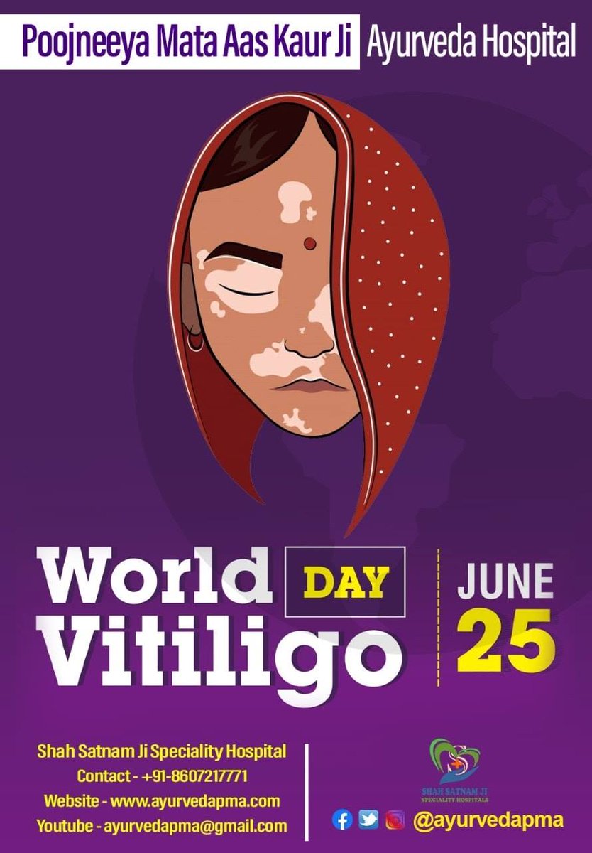 ayurvedapma's tweet image. #WorldVitiligoDay #Vitiligo #Leucoderma  #ayurveda #panchakarma #yoga #SkinDisease #ayurvedapma #AYUSH 
फुलवैरी