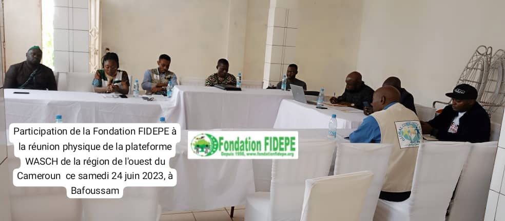 FFidepe's tweet photo. La #FondationFIDEPE Fondation Internationale pour le Développement l'Éducation l'Entreprenariat et la Protection de l'Environnement est membre de la plateforme #WASCH région de l'ouest #Cameroun à #Bafoussam @FFidepe @unicefcameroon @UNICEF @OchaCameroon @PNUDCameroun @Sdg13Un https://t.co/N2vOgT1EM8