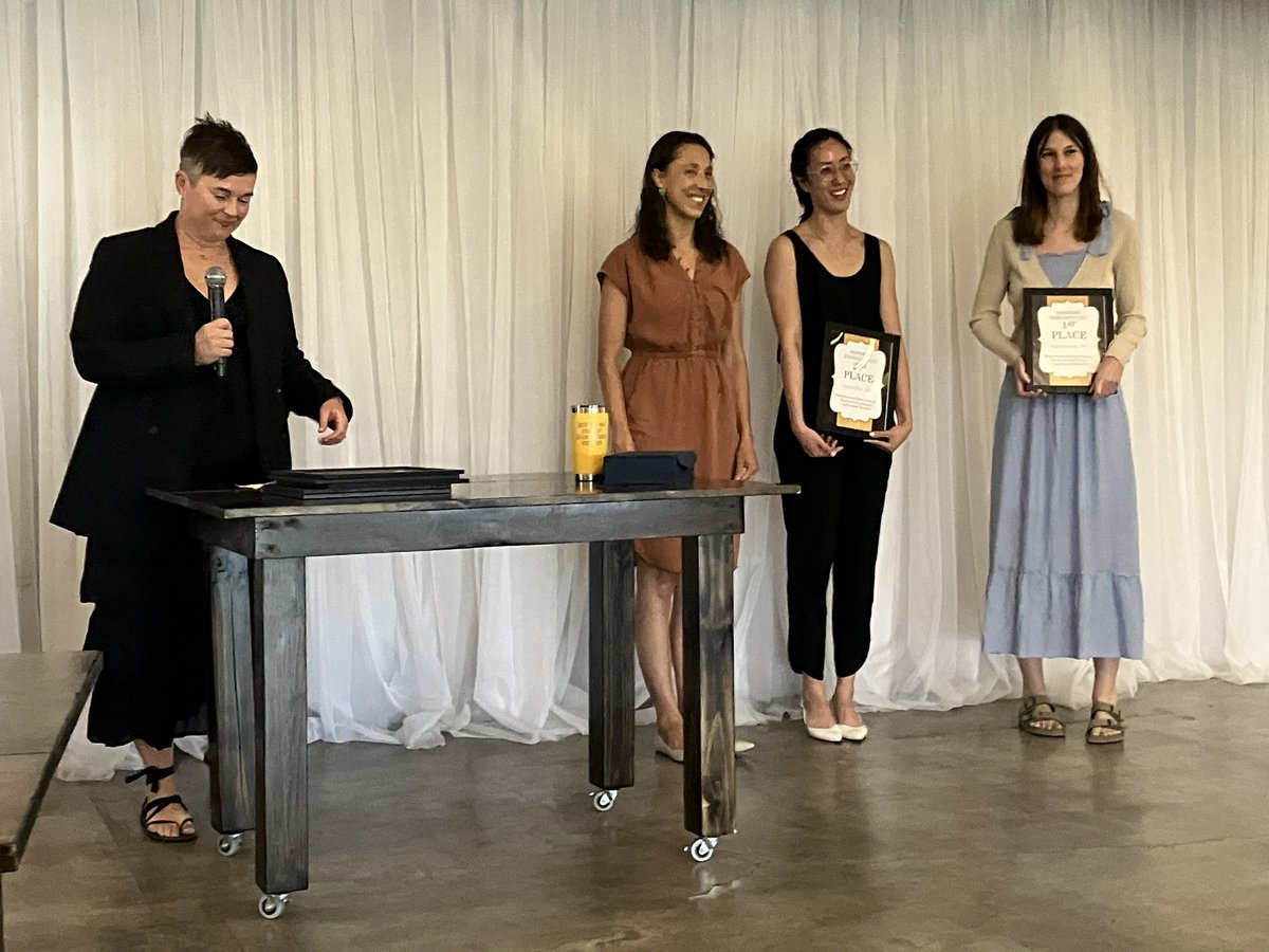 Beautiful night for the end-of-year dinner. Residency awards for inservice scores, best grand rounds presentation, research, and the Jerry Templer award were given. Kudos to all! #WeAreOto