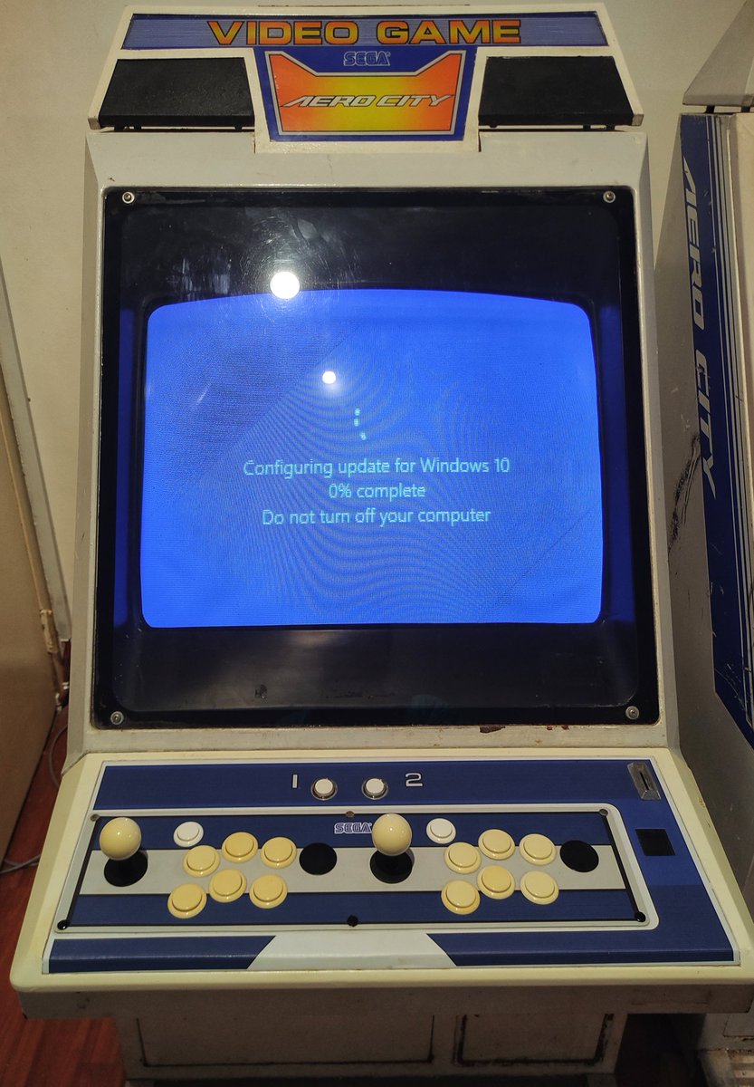 gamecenterjun's tweet photo. Cursed #arcade #sega https://t.co/wykSNzUGp0