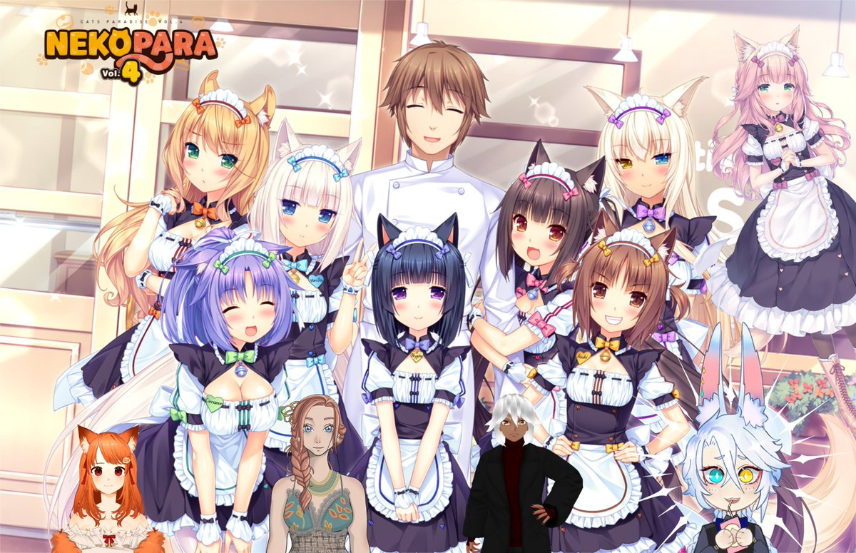 Today I found what “Voulez-Vous Coucher Avec Moi Ce Soir” means so I'M BACK BAYBEE!!! And what better way to return than starting Nekopara Vol. 4! Join @KitsuKitsu5 @AnnaKingsleyVO & introducing @KitaKamiVT for spicy fun! #Vtuber #twitchtv #VtuberSupport

👇🏿LINK BELOW WHEN LIVE👇🏿