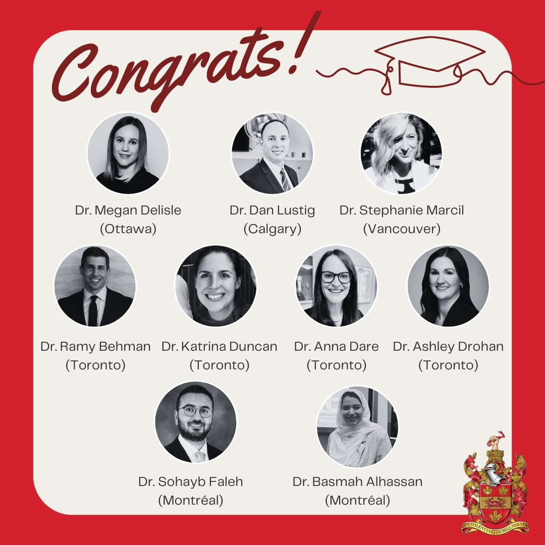 _CSSO's tweet image. Congratulations to all the fellows on graduating in our 🇨🇦#surgonc programs! As you embark on your professional journey, we wish you the best in your careers. Looking forward to work with all of you and see the impact you will have in the field!🎓👏