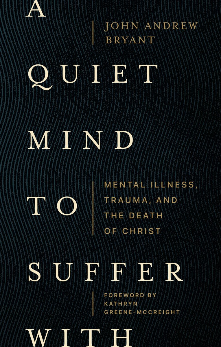 This book is wrecking me (Peter):

 "I love Jesus and am still very much mentally ill. My love for Jesus has not fixed that. And Jesus' love for me has not fixed it either. I love Jesus very, very much. And I've still been made to see and feel horrors."

<a href="/LexhamPress/">Lexham Press</a>