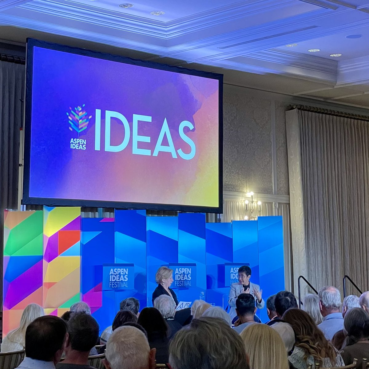 The Aspen Institute (@aspeninstitute) on Twitter photo Generative AI is set to weaponize loneliness, says <a href="/mariaressa/">Maria Ressa</a> in conversation with <a href="/vivian/">Vivian Schiller</a>. It’s night one of <a href="/aspenideas/">Aspen Ideas</a> 2023 #aspenideas Generative AI is set to weaponize loneliness, says <a href="/mariaressa/">Maria Ressa</a> in conversation with <a href="/vivian/">Vivian Schiller</a>. It’s night one of <a href="/aspenideas/">Aspen Ideas</a> 2023 #aspenideas