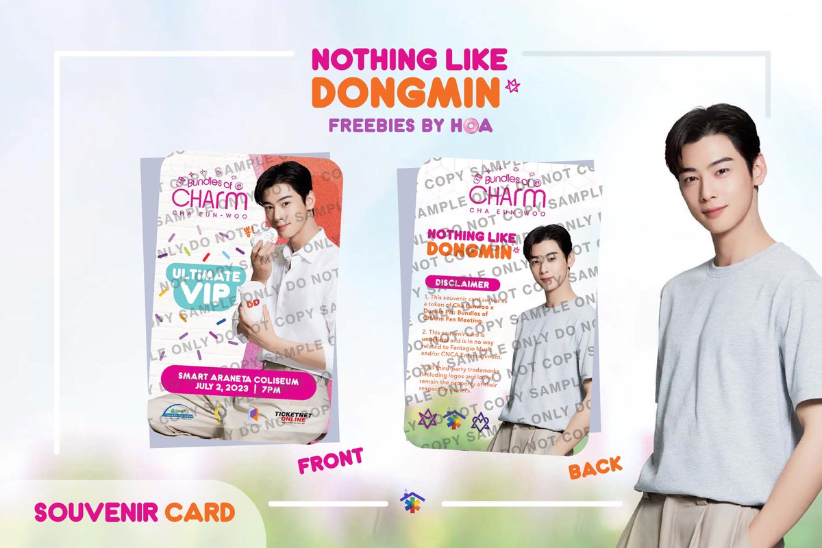houseofastro's tweet photo. H🍩A Freebies: Nothing Like Dongmin 😉💜

🗓️ July 2, 2023
📍 TBA
⏰ TBA

✔️ Like &amp; Retweet
✔️ Follow @houseofastro &amp; @ASTRO_YTstrm
✔️ Claim as orderly as possible

❕ LIMITED QUANTITY ONLY

See you there! 🩷🧡

#ChaEunwoo #ASTRO #AROHA
#DunkinPHBundlesofCHArm
#ChaEunWooDunkinPH https://t.co/shsmeKCuV5