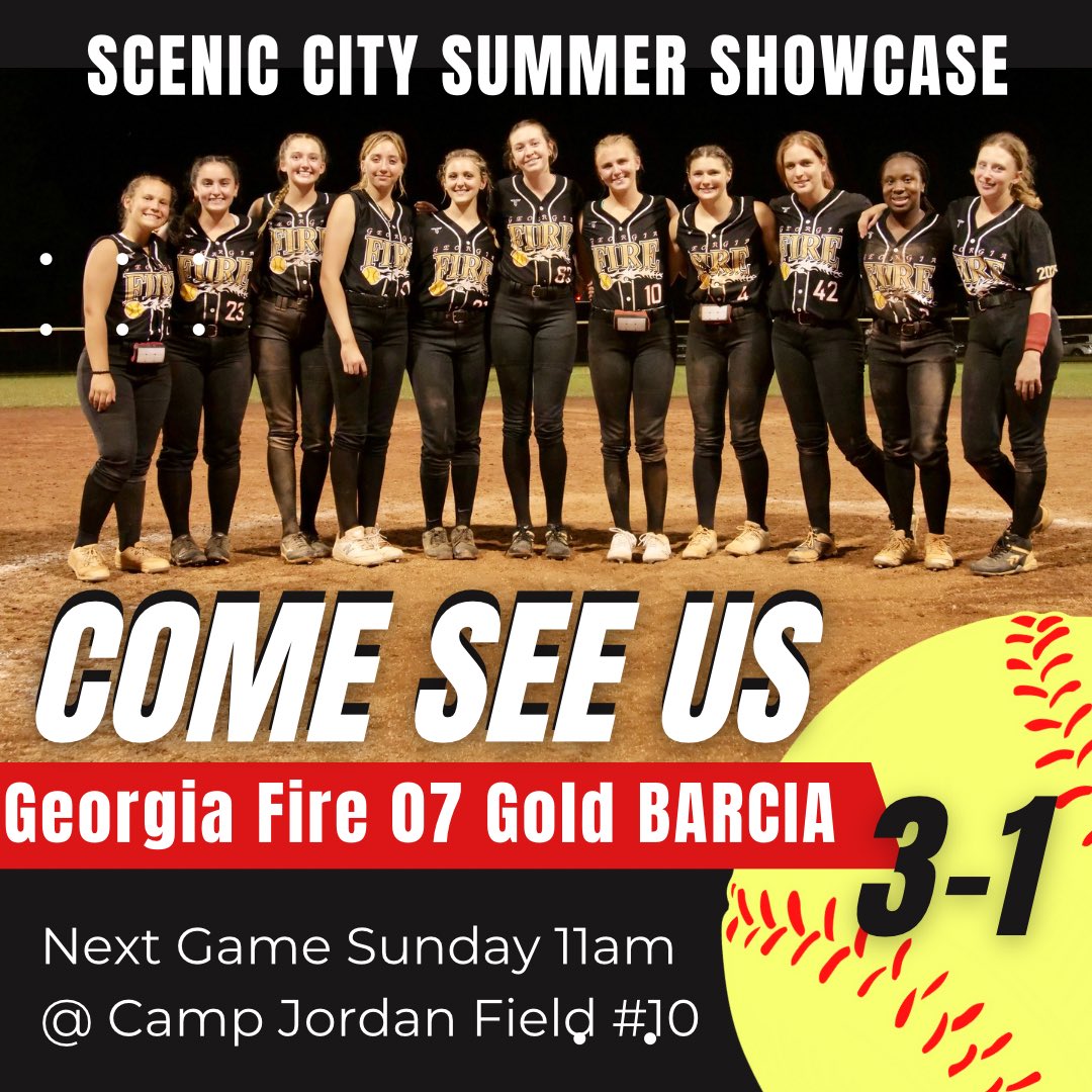 GA Fire Gold 07 Barcia tweet media